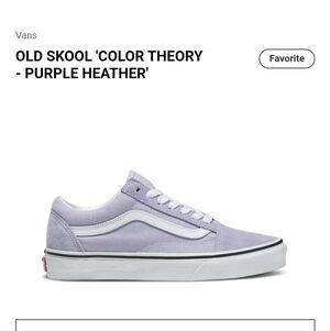 Vans ,Old Skool Lavender Sneakers,Size 6